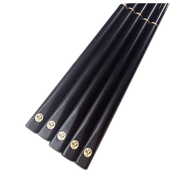 SLP 2 Pieces 3/4 Split Cue L5 10mm Black Eight tacos de billar snooker cue