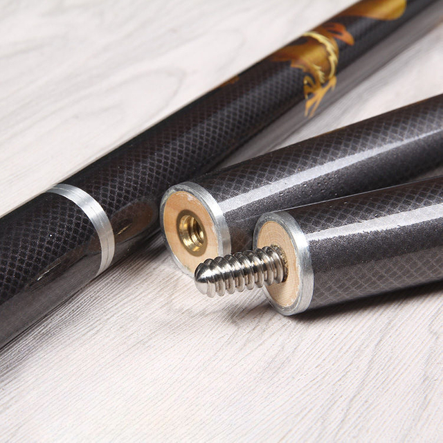 SLP fiber cue 9-10mm 3/4 Split Cue not easy to crack tacos de billar snooker cue