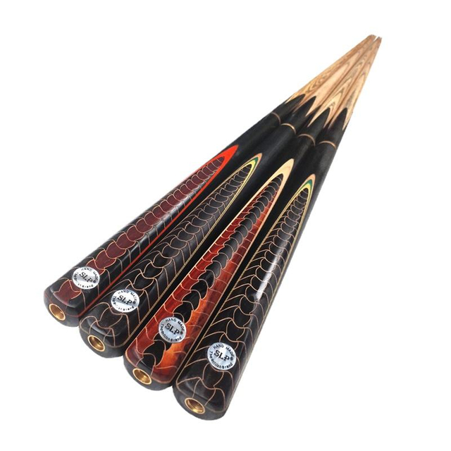 SLP 10mm 3/4 Split Cue Dragon Scale Design Billiard Cue Black8 Tacos De Billar Snooker Cue