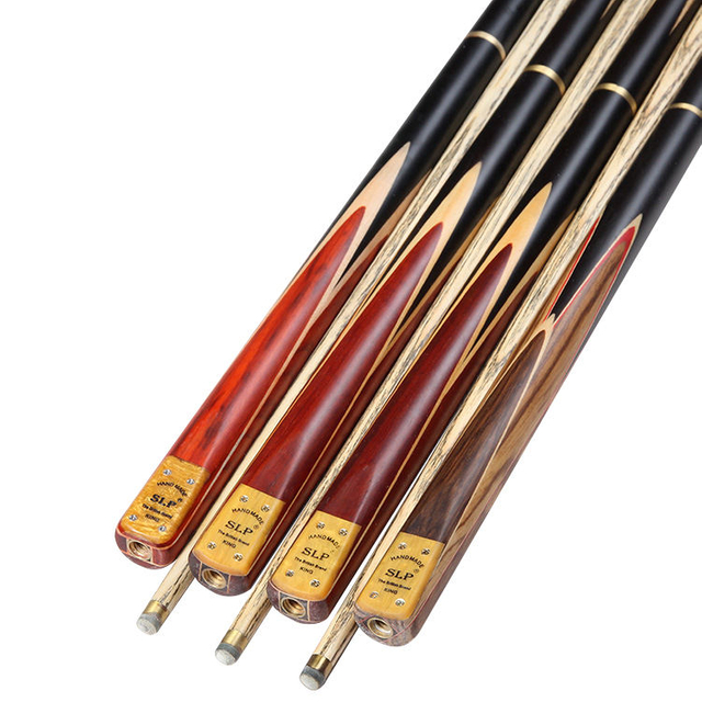 SLP 10mm 3/4 Split Cue Stick Billiard 4 Splices of wood with Extender tacos de billar Snooker Cue