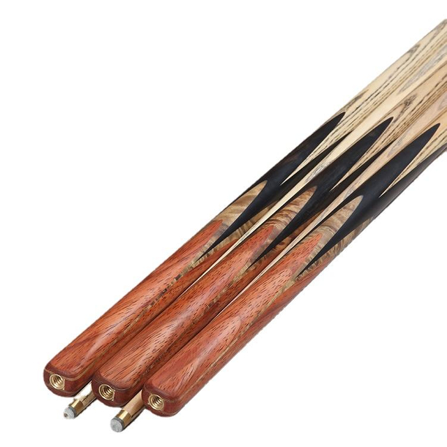 SLP Chen Guibao Handmade Pole 10mm One Piece 4 Splices of precious wood with Extender tacos de billar Snooker Cue