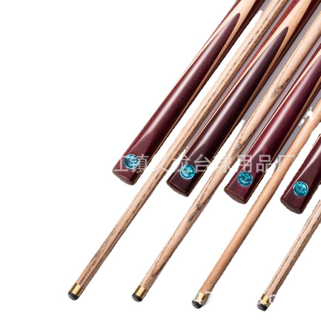SLP 57inch 2 pieces 3/4 jointed Snooker Stick Purple Heart Wood tacos de billar Snooker Cue