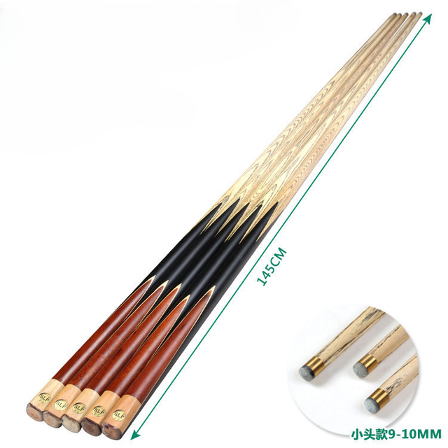 SLP 10mm One Piece Billiard Club dedicated cue Ash wood tacos de billar Snooker Cue