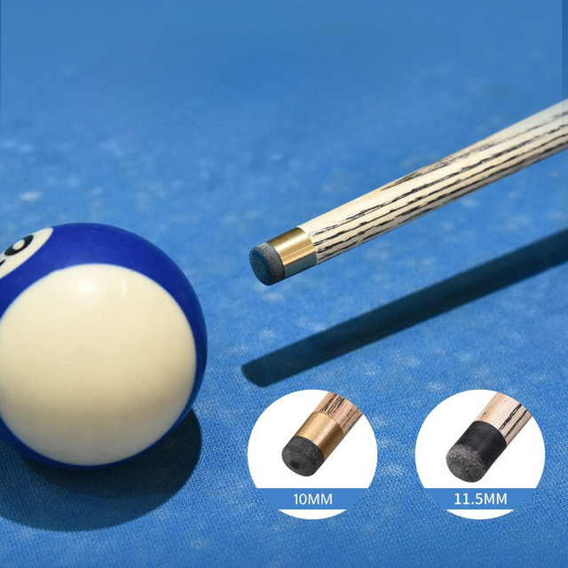 SLP 10mm 11.5mm One Piece Black 8 Billiard Cue Inlaid with Carved Snooker Cue Tacos De Billar